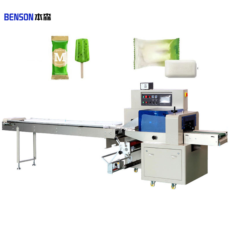 Customized fully automatic pillow packaging mac... Customized fully automatic pillow packaging mac...